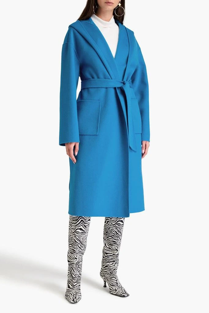 Diane von Furstenberg Eunice wool-felt hooded coat 2