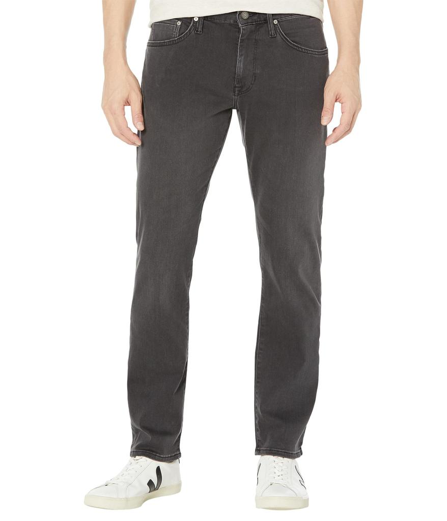 Mavi Jeans Marcus Slim Straight Leg in Mid Smoke Supermove