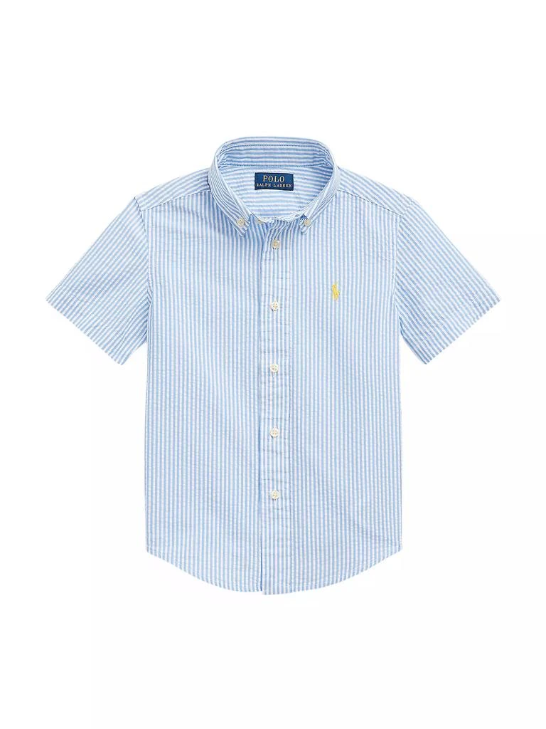 Ralph Lauren Little Boy's Seersucker Button-Down Shirt 1