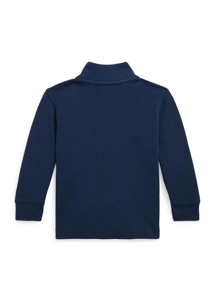 Ralph Lauren Baby Boys Cotton Interlock Quarter-Zip Pullover 2