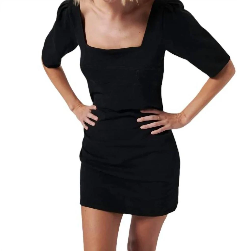 Nation LTD Nation Ltd - Edith Square Neck Mini Dress 2