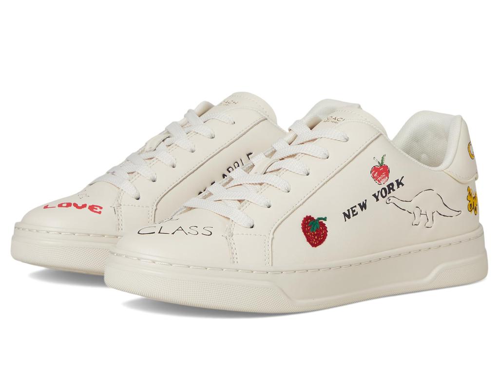 【COACH】High Line Update Signature Canvas Lace-Up Sneakers COACH High Line Update Signature Canvas Lace-Up Sneakers