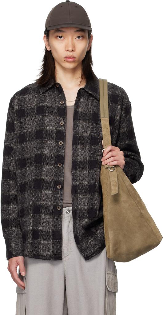 Shop Cappuccino Linen Blend Shirt on Sale at BeyondStyle