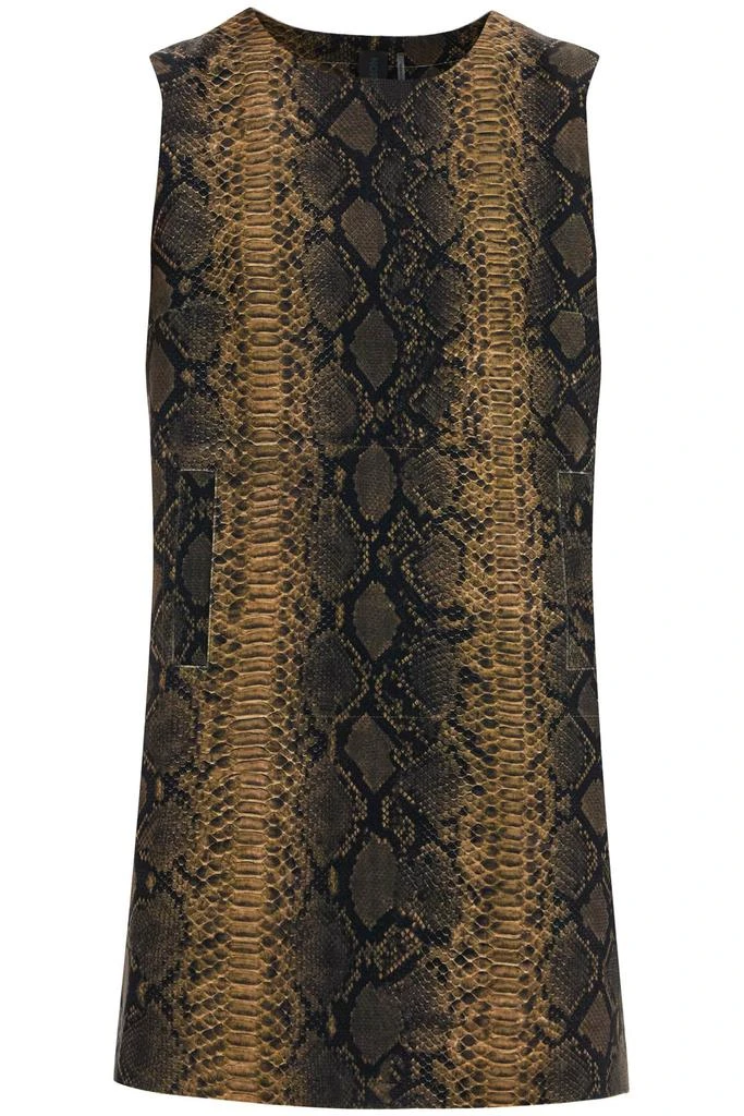 norma kamali brown mini dress Nelzy Silk Maxi Dress in Walnut main image 0