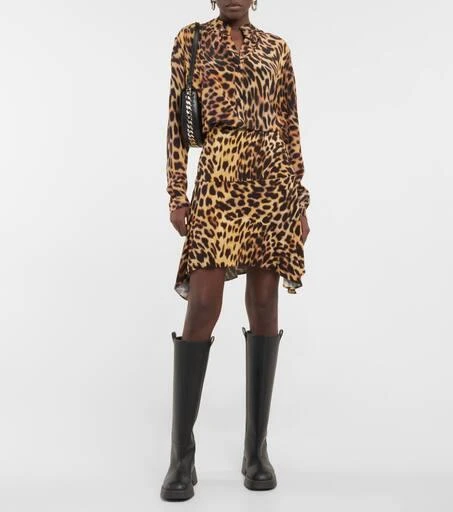Stella McCartney Logo knee-high boots 2