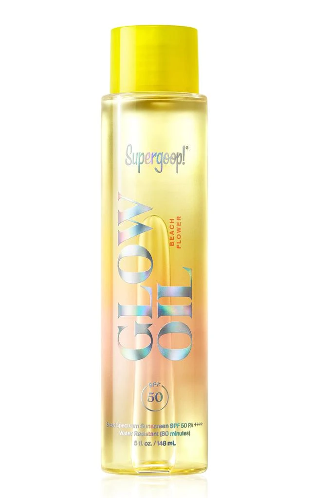Supergoop! Supergoop! Limited Edition Glow Oil SPF 50 - Beach Flower - Moda Operandi 1