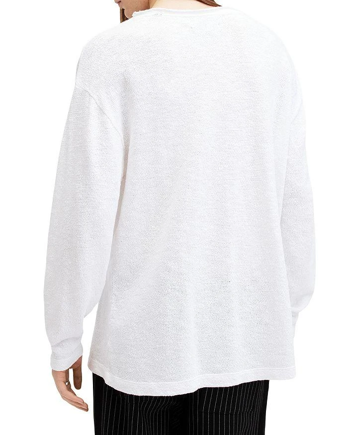 ALL SAINTS Sears Textured Oversized Sweatshirt 4