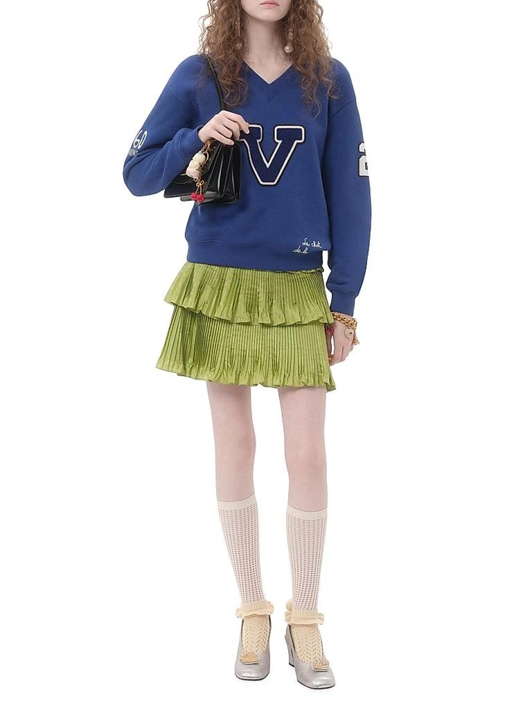 Valentino Embroidered Cotton Sweatshirt 7