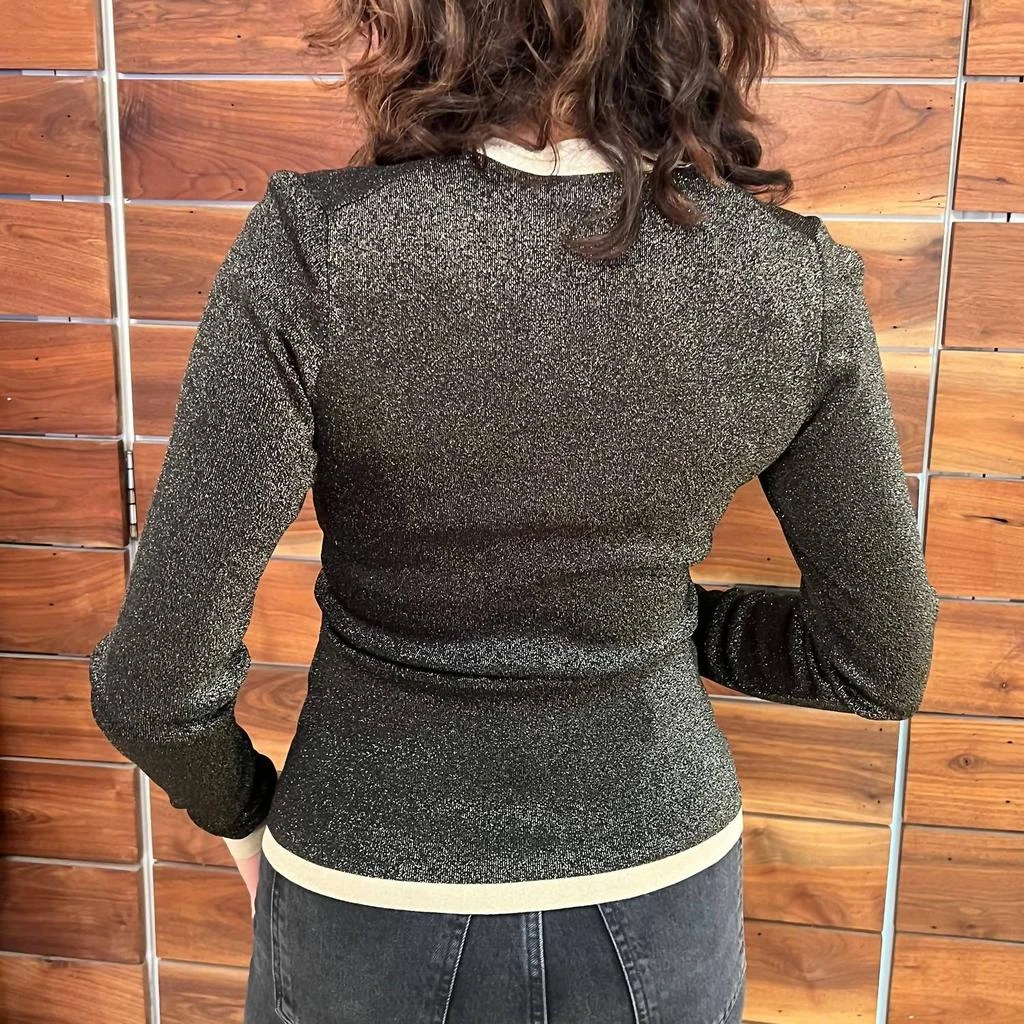 Zimmermann Zimmermann - Metallic Knit Cardigan 4