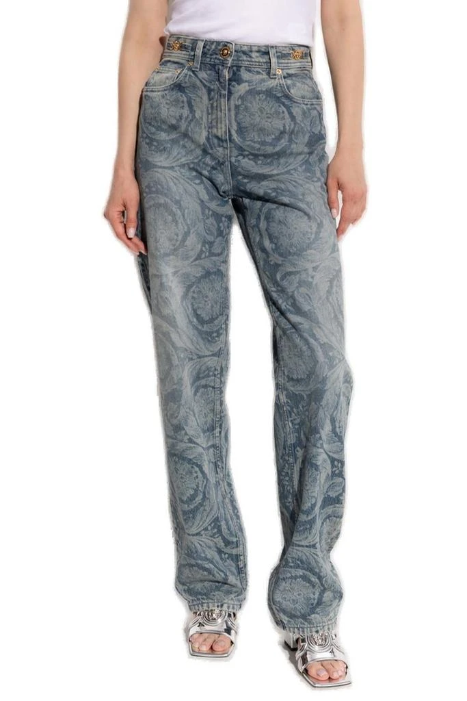 Versace Versace Barocco Pattern Jeans 2
