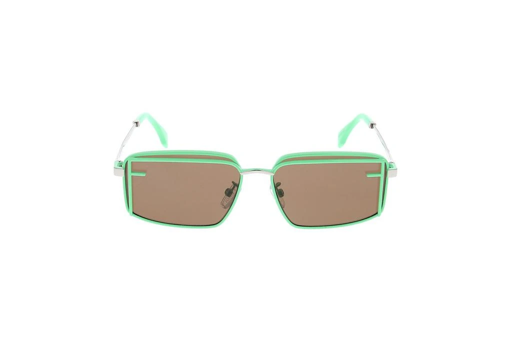Fendi Eyewear Fendi Eyewear Rectangular Frame Sunglasses 1