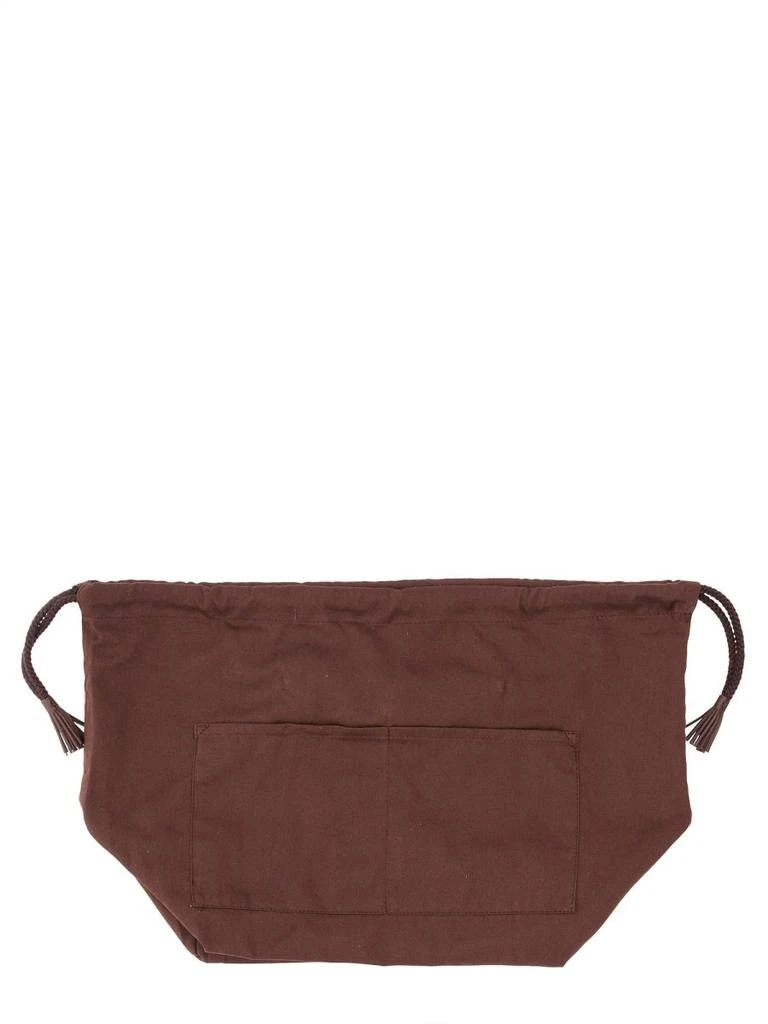DRAGON DIFFUSION Dragon Diffusion Logo Patch Drawstring Clutch Bag 2
