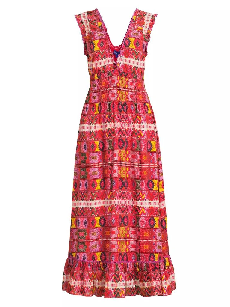 Ro's Garden Hilda Cotton Midi-Dress 1