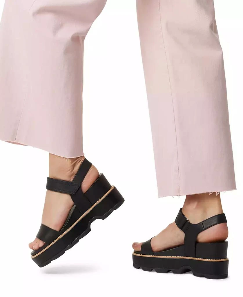 SOREL Women's Joanie IV Y-Strap Wedge Sandals 7