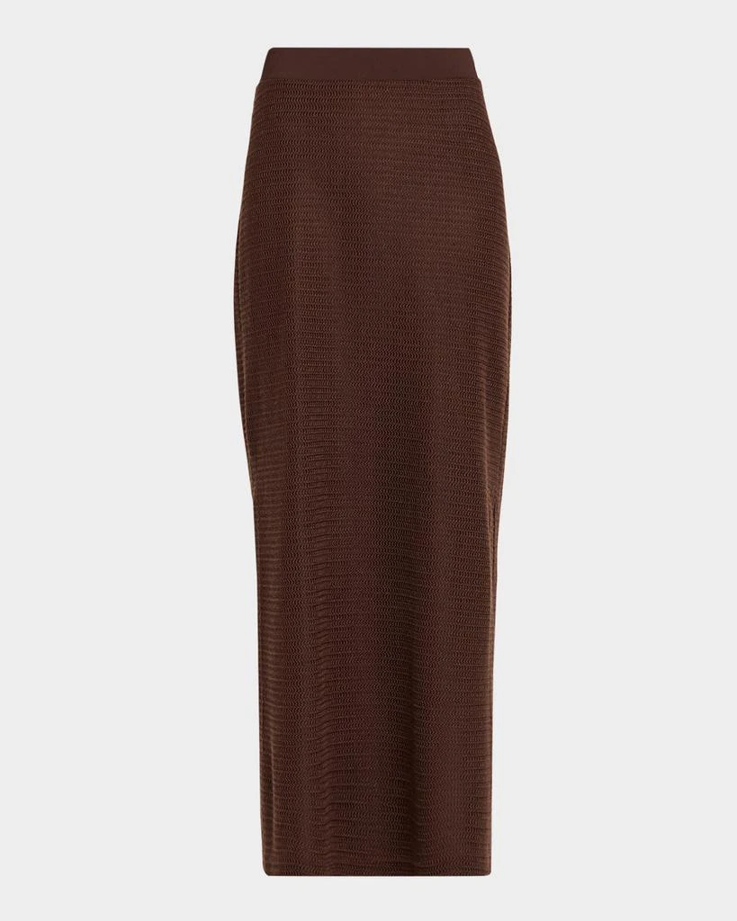 SIMKHAI Nicky Knit Midi Skirt 1