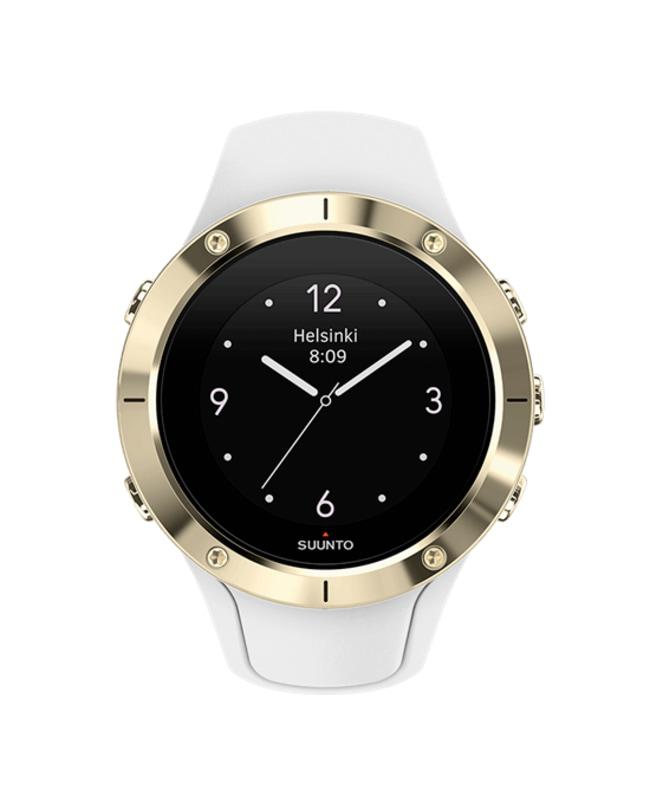 Suunto Suunto Spartan Trainer Gold Tone Bezel White Strap  Men's Watch SS023426000