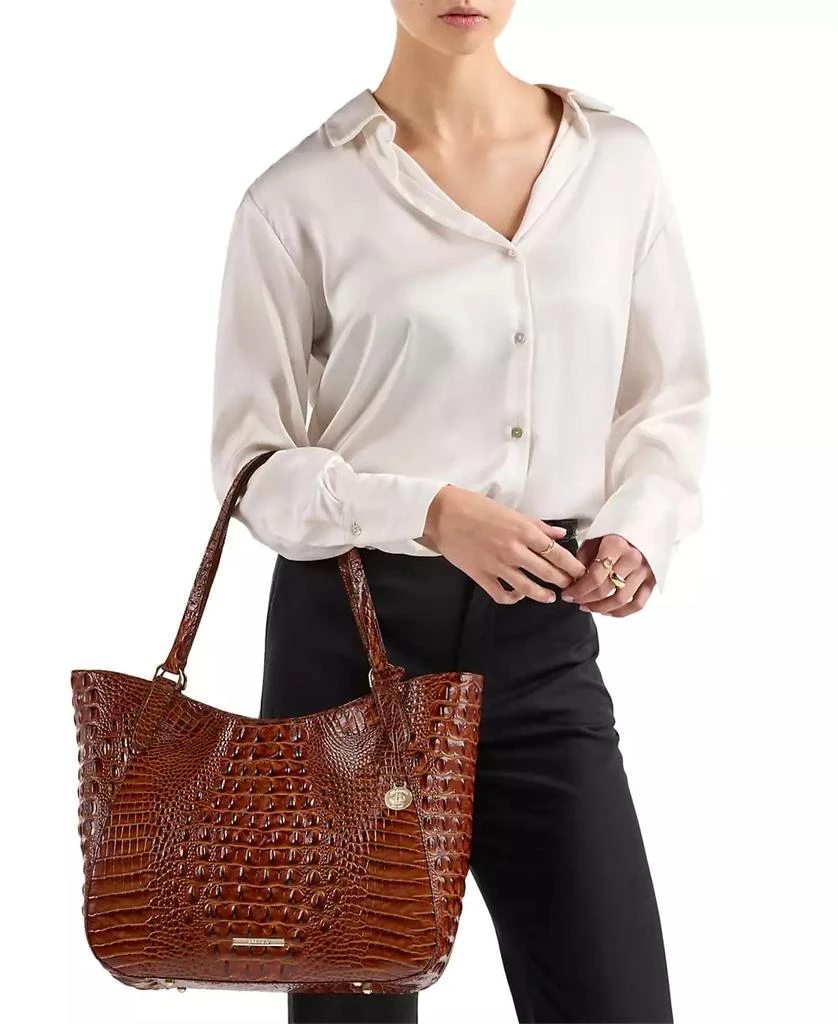 Brahmin Aliza Lumeria Leather Tote 6