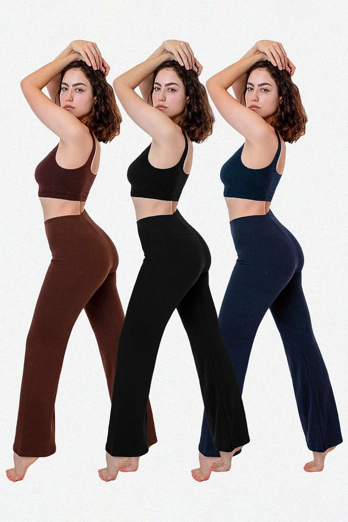 Los Angeles Apparel PON300 - Ponte Flared Legging 11