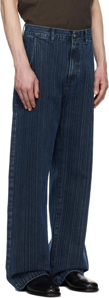 mfpen Navy Straight Cut Jeans 2