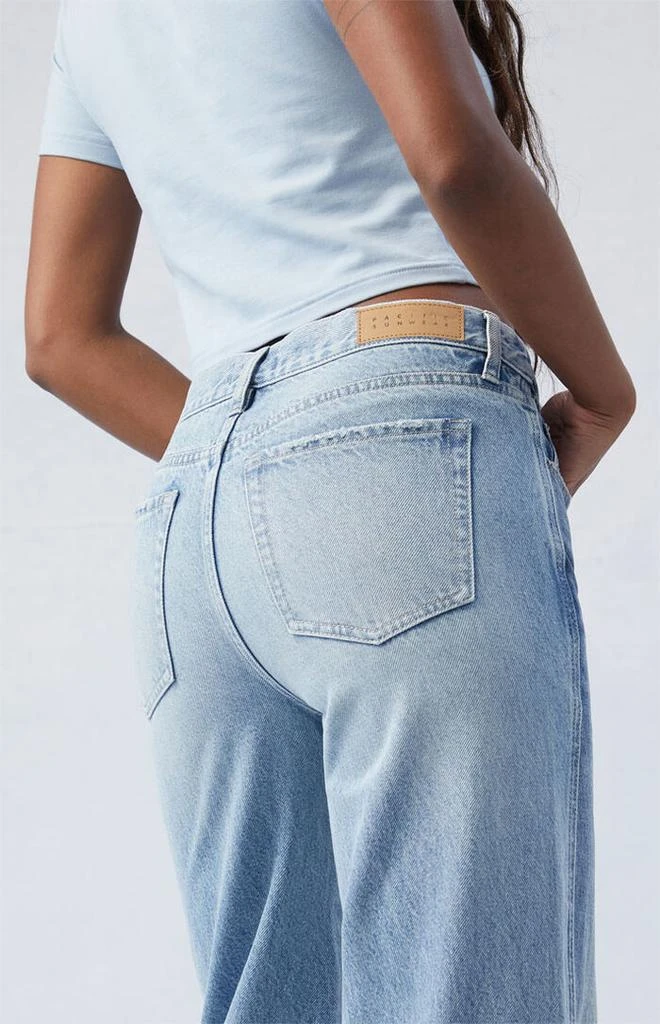 PacSun Eco Two-Tone Mid Rise Baggy Jeans 3