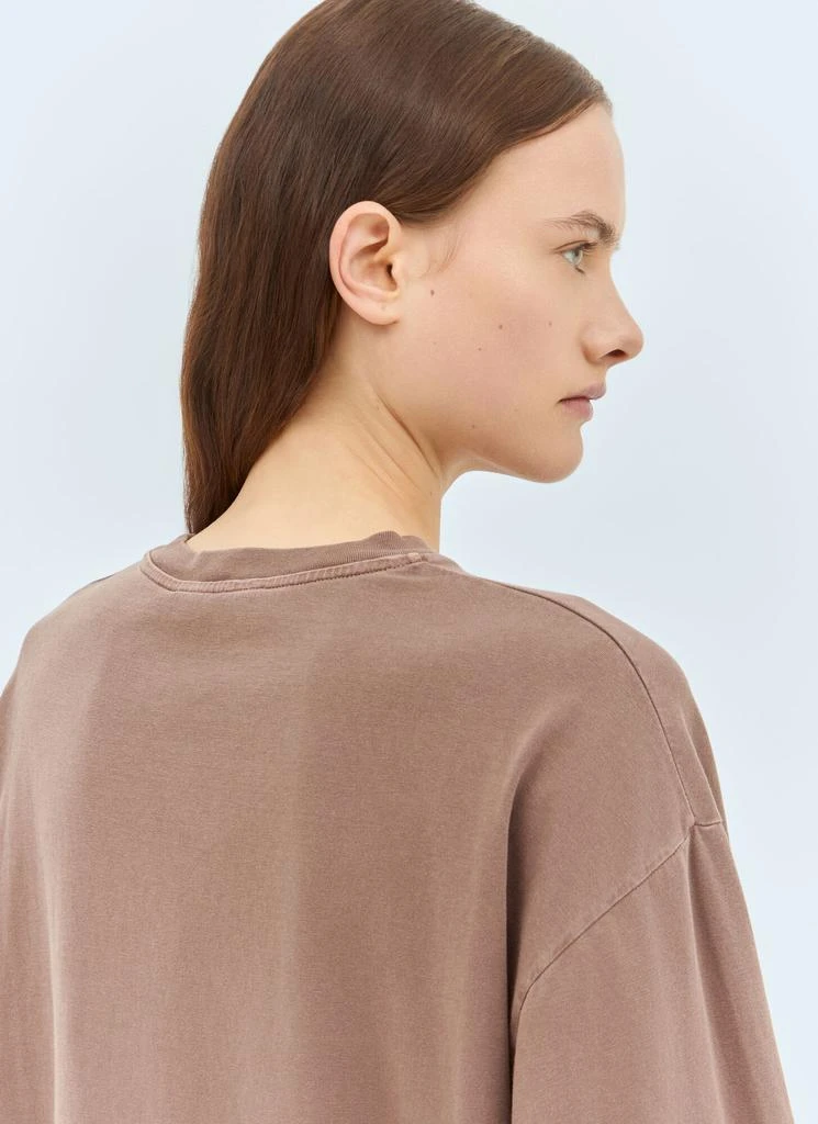 Miu Miu Long-Sleeve Logo T-Shirt 6