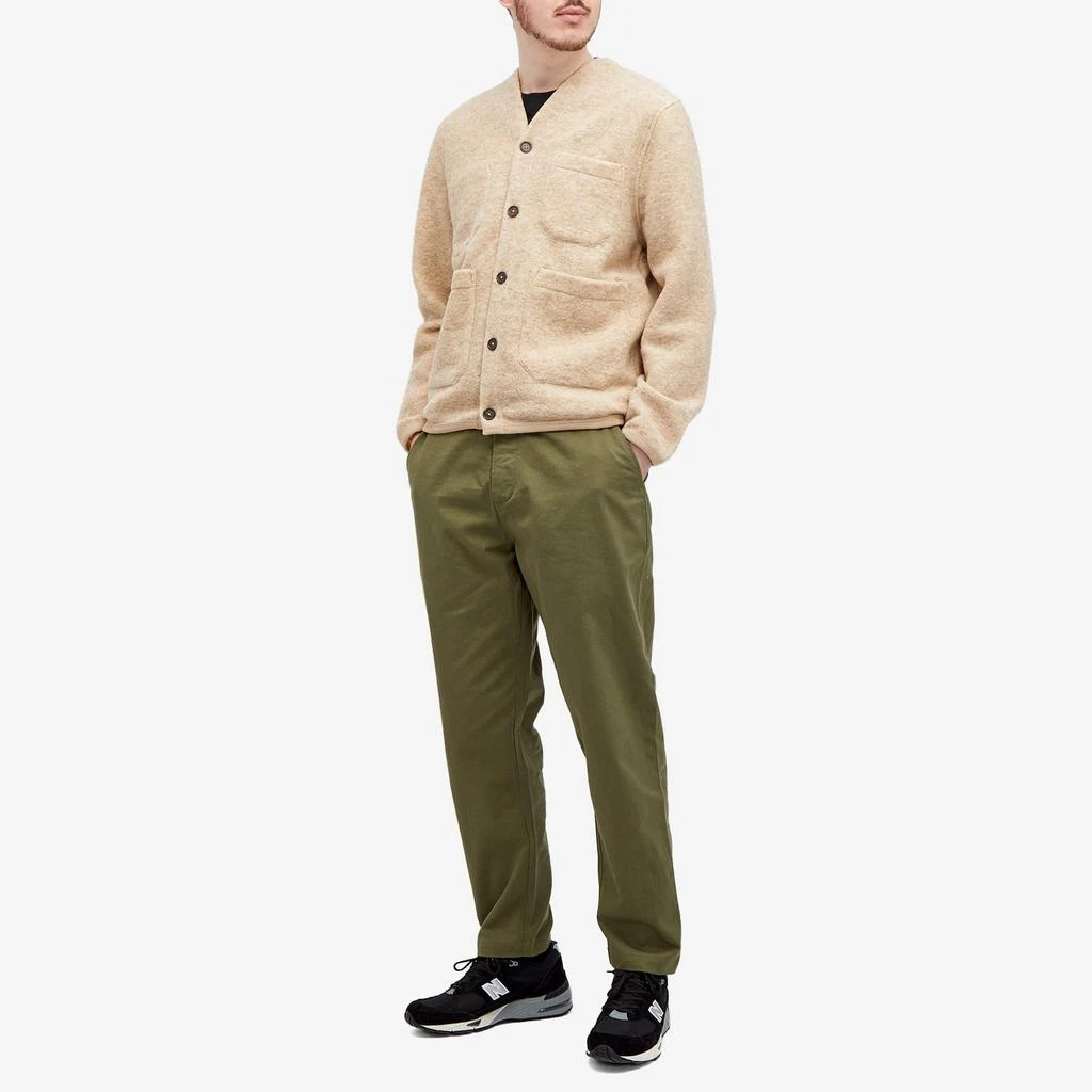 Universal Works Universal Works Wool Fleece Cardigan - END. Exclusive 4