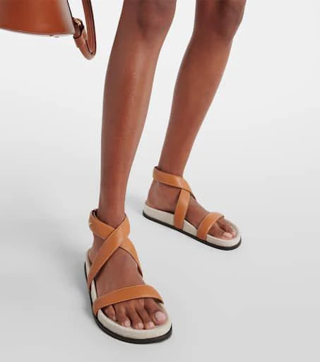 Totême Leather sandals 4