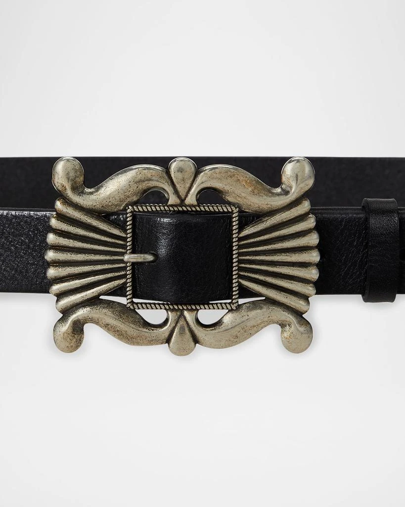 Ralph Lauren x T. Skies Vachetta Leather Belt 2