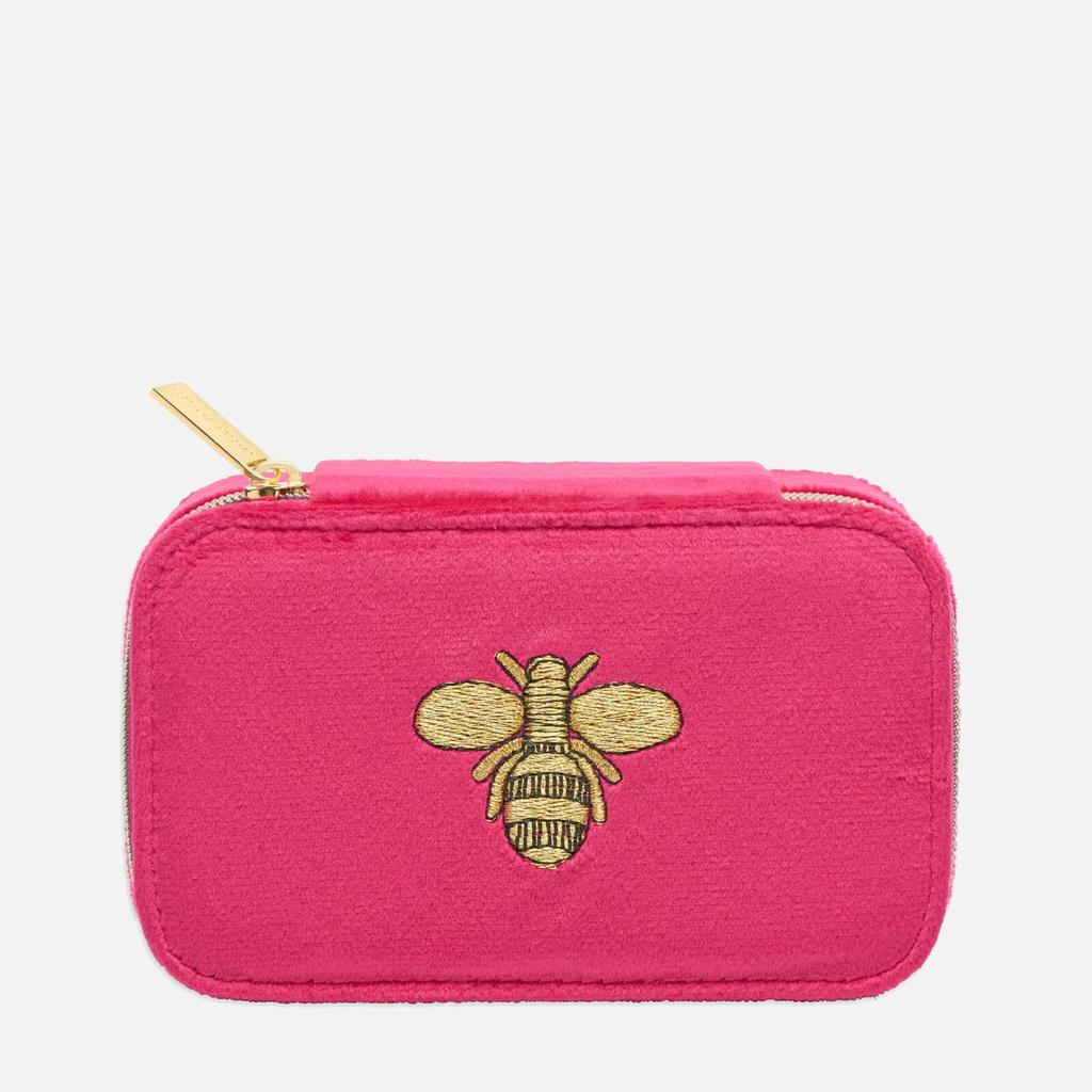 ESTELLA BARTLETT Estella Bartlett Bee Embroidered Velvet Jewellery Box