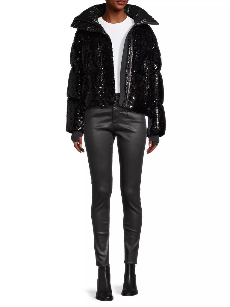 Rudsak Laurence Sequined Down Puffer Jacket