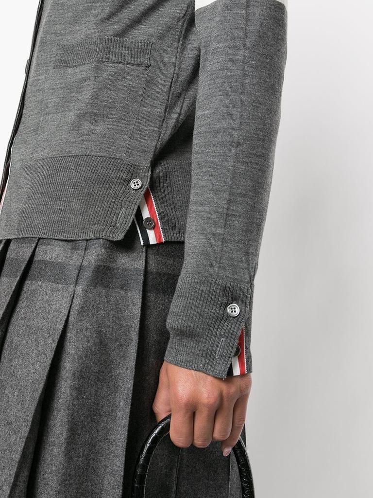 Thom Browne THOM BROWNE - 4bar Wool Cardigan