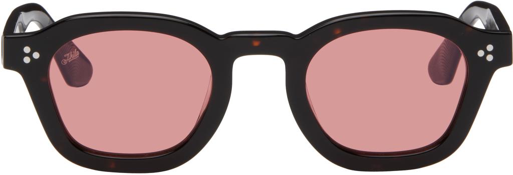 Akila Brown Logos Sunglasses
