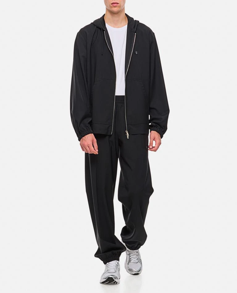 Givenchy Zipped Wool Hoodie 2