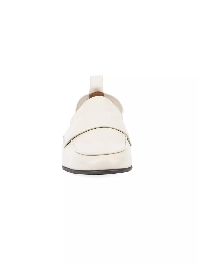 Aquatalia Shivani Nappa Leather Loafers 5