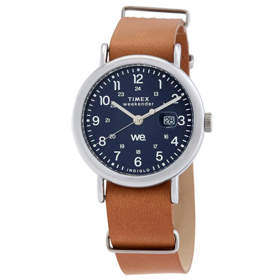Timex Weekender Quartz Blue Dial Watch TW2W86800 1