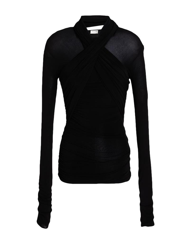 Yves Saint Laurent Neck-Tie Wool-Cashmere Cardigan - Women's