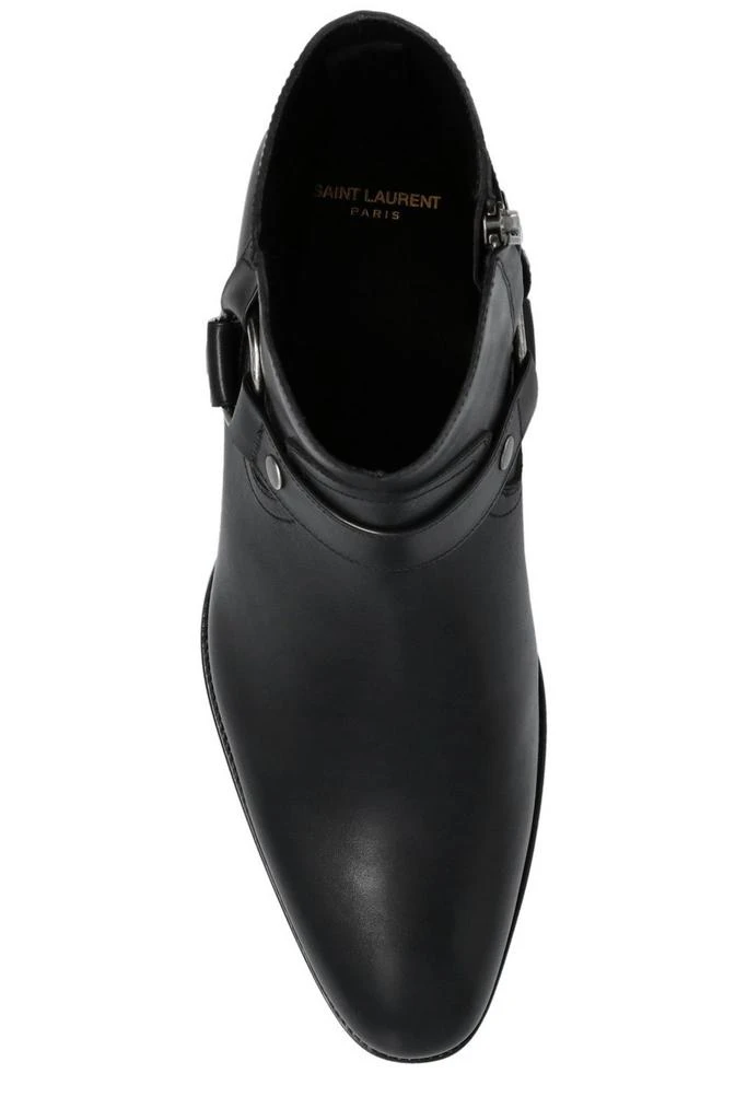Yves Saint Laurent Saint Laurent Wyatt Harness Boots 4