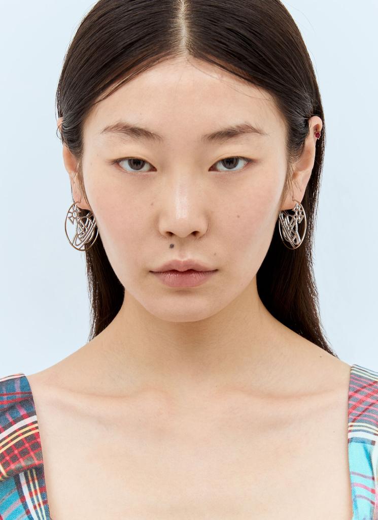 Vivienne Westwood Eloisa Hoop Earrings