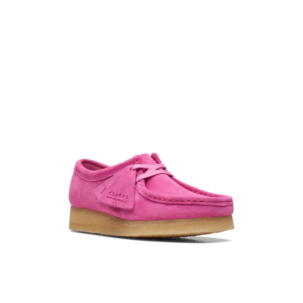 Clarks Clarks - Chaussures Wallabee - Pink Suede - Femme