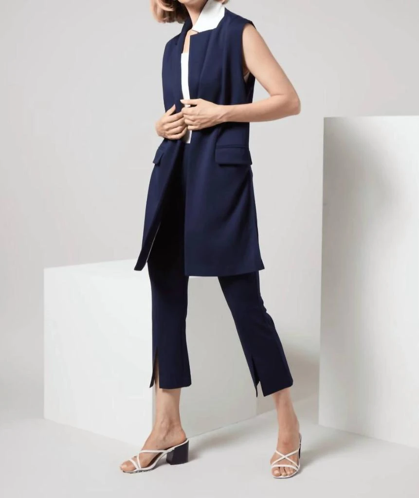 Lyssé Lysse - Vivienne Ponte Long Vest 1