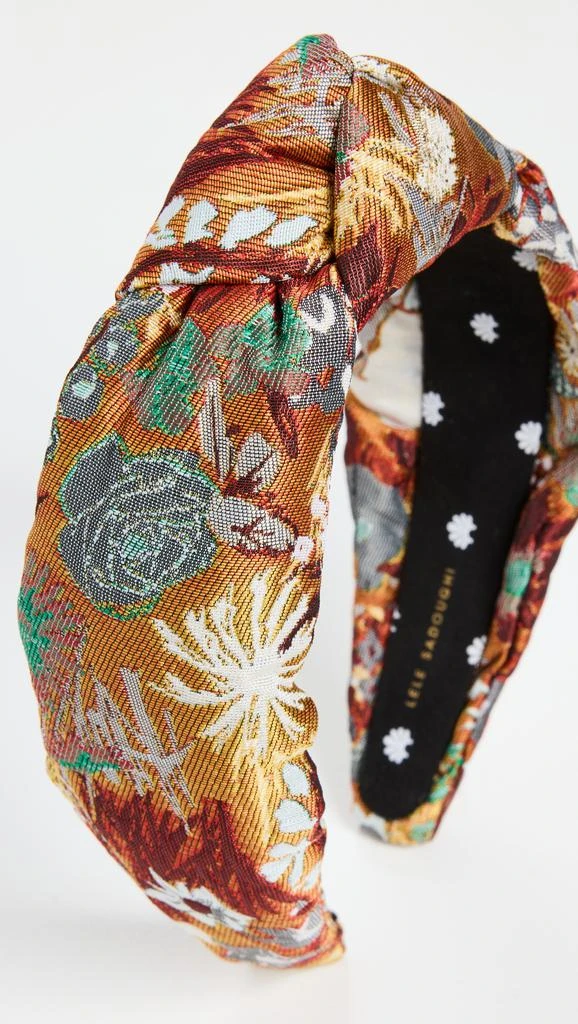 Lele Sadoughi Brocade Knotted Headband 3