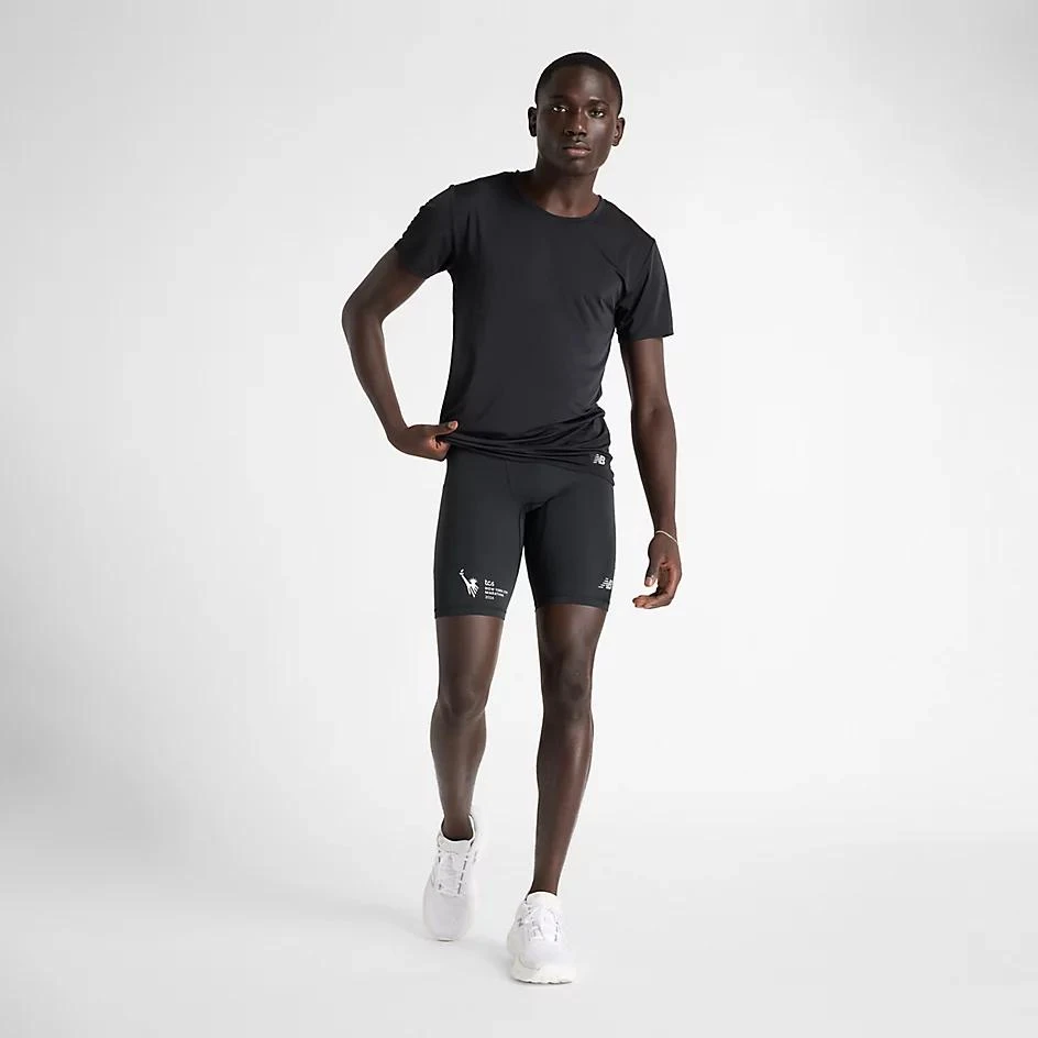 New Balance NYC Marathon NB Sleek Half Tight 9" 2