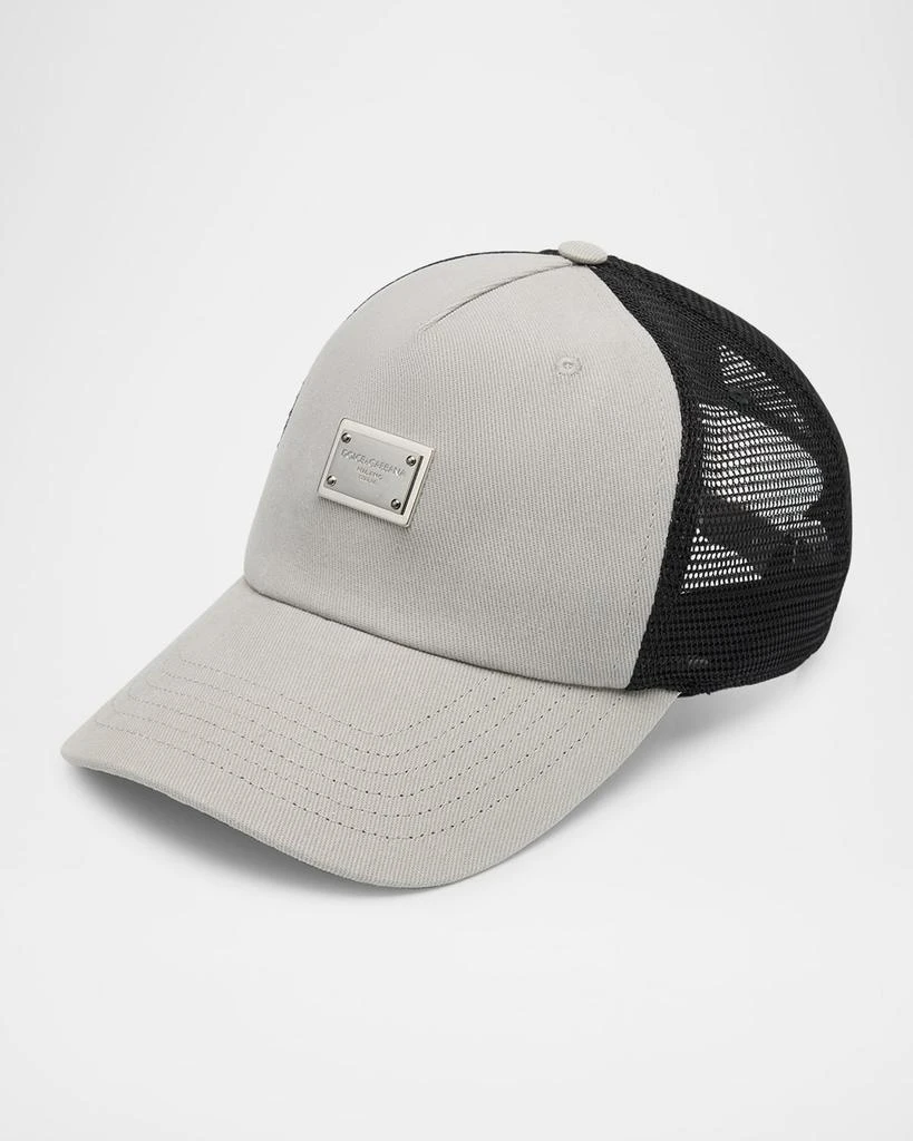 Dolce & Gabbana Men's Gabardine Trucker Hat 1