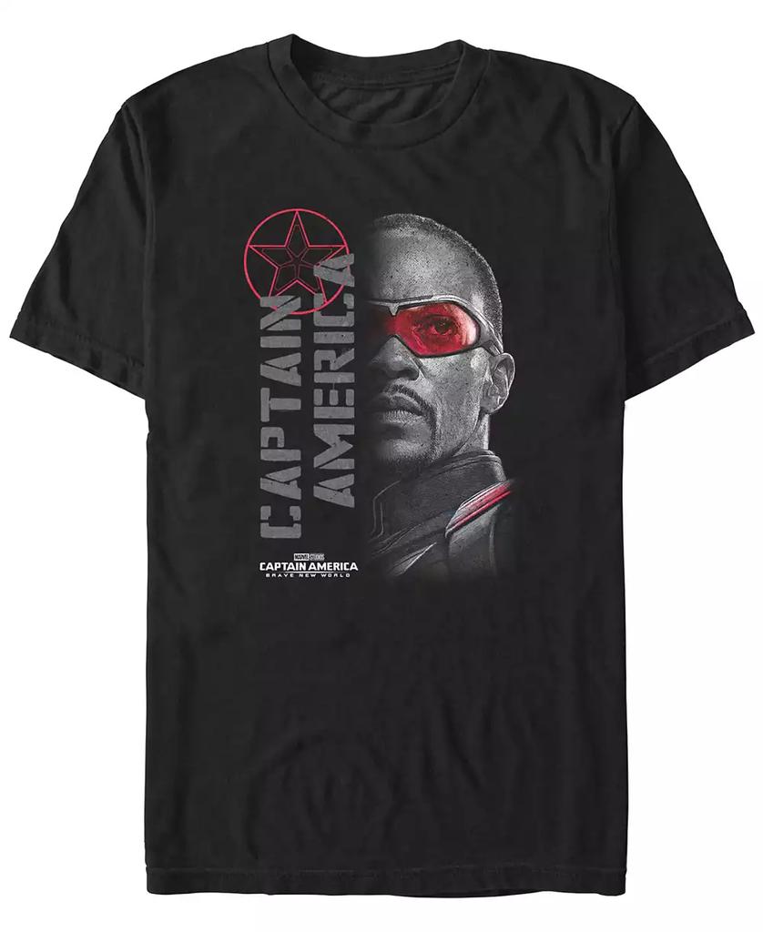 Marvel Men's Red Lens Flare Short Sleeve T-Shirt