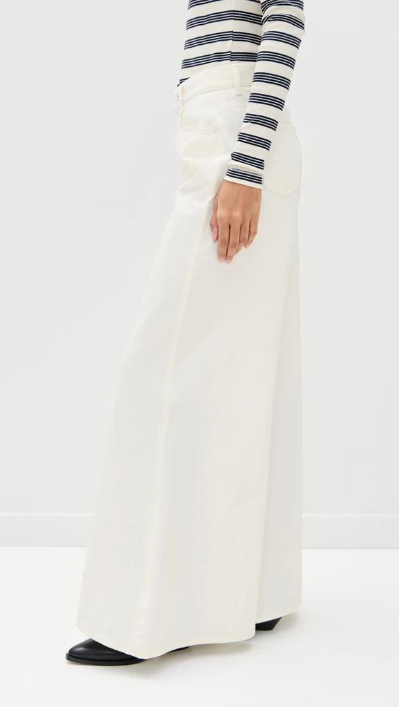 7 For All Mankind Willow Wide Crop Jeans 3