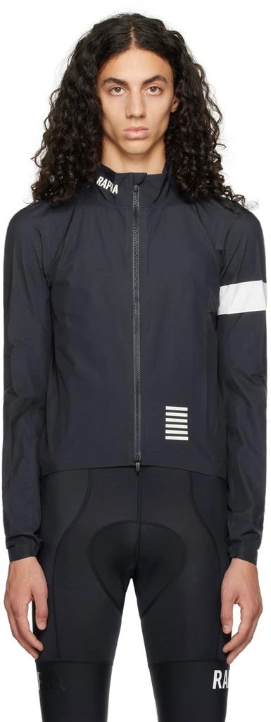 Rapha Navy Pro Team Rain Jacket 1