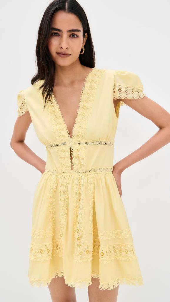 Peixoto Farrah Lace Trim Mini Dress - Dresses & Skirts - BeyondStyle