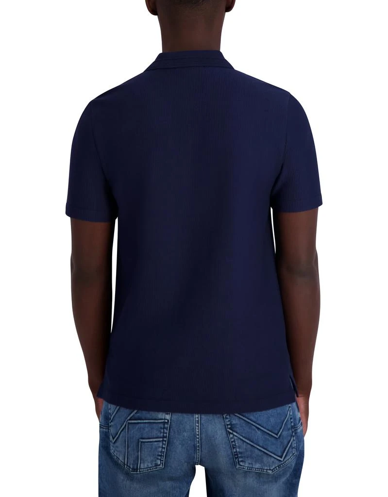 Karl Lagerfeld Paris RIB ZIP SIGNATURE LOGO POLO 2