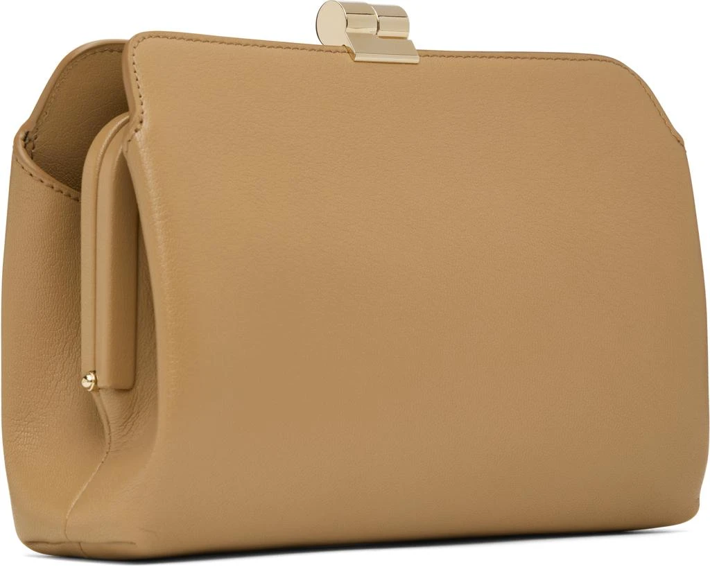 The Row Beige Amazon Clutch 3