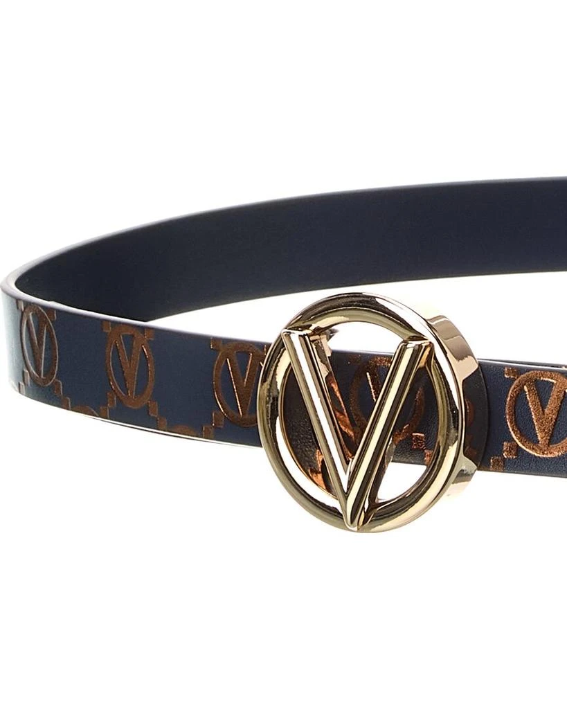 Shop Valentino by Mario Valentino Baby Monogram Leather Belt 